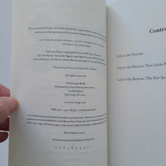 5/$15 - 3 Kids Dog Book Lot W Bruce Cameron Lily to the Rescue Molly's Ellie's - Picture 9 of 16